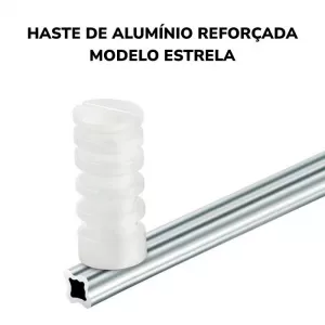  Kit Cerca Elétrica Genno Nice 100 Metros de Muro C/ Alarme 5 Sensores Sem Fio Magnético e IVP