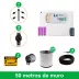Kit Cerca Elétrica Industrial Lider Para 50 Metros de Muro c/ Big Hastes de 1 Metro