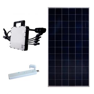 Kit Fotovoltaico Gerador de Energia Solar 1.36Kwp 163,2kwh Hoymiles