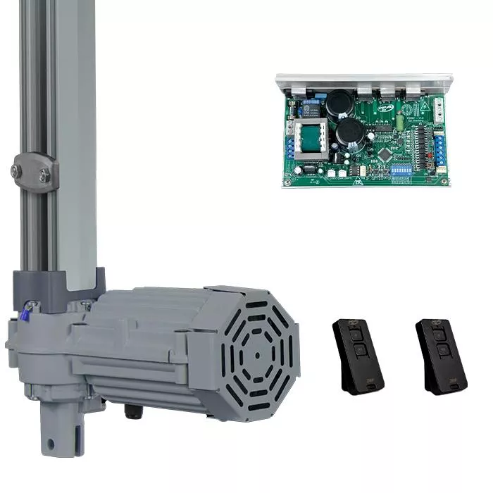 Kit Motor de Portão BV Condominium 500 Industrial Jetflex PPA Basculante Acionamento de 3 Metros