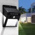 Luminária LED Arandela Sem Fio Com Carregador Solar e Sensor de Movimento
