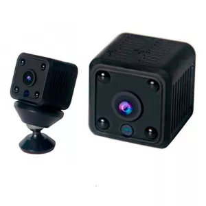 Micro Câmera Espiã IP WiFi Full HD Sem Fio Com Bateria e Infravermelho