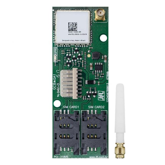 Módulo GPRS MGP-04 3G Para Comunicação de Centrais Monitoráveis JFL