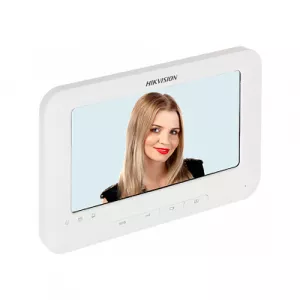 Módulo Interno Monitor Para Vídeo Porteiro IP Hikvision DS-KH6210-L