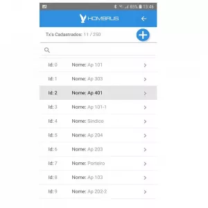 Módulo Programador BT-01 Hombrus Para Receptoras CRX-100 e CRX-25 