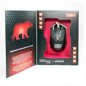 Mouse Óptico USB Gamer 3000 DPI 6 Botões Arcticus AM3000