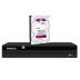 NVR Gravador de Vídeo NVD 1408 P Intelbras 8 Canais PoE 4K c/ HD 2TB WD Purple