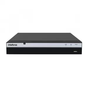 NVR Gravador de Vídeo NVD 3208 P Intelbras 8 Canais 4K PoE c/ HD 1TB WD Purple