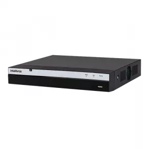 NVR Gravador de Vídeo NVD 3208 P Intelbras 8 Canais 4K PoE c/ HD 1TB WD Purple