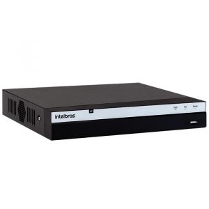 NVR Gravador Digital de Vídeo em Rede 8 Canais IP PoE 4K Ultra HD 8MP NVD 3308 P Intelbras