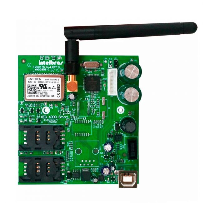 Placa Comunicador Ethernet/GPRS XEG 4000 Smart Intelbras