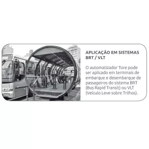 Porta Automática Social Tore Jet Flex Brushless PPA 4 Metros Vidro 2 Folhas