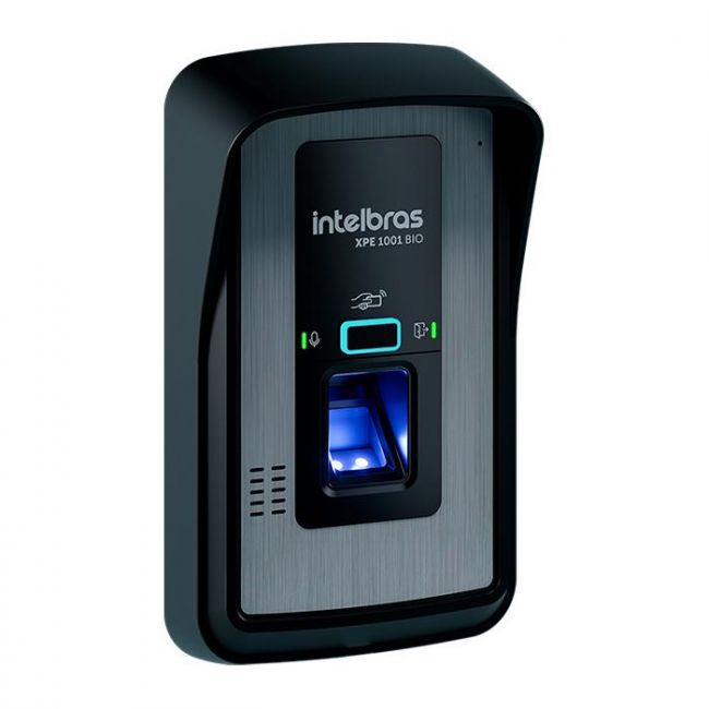Porteiro Eletrônico Com Biometria Digital XPE 1001 BIO Intelbras