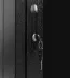 Rack 19" Fechado Para Piso 20U x 570mm Preto