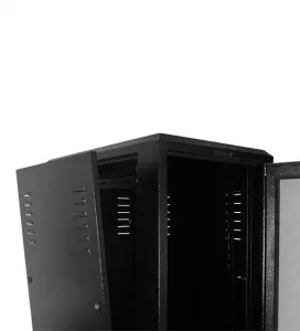 Rack 19" Fechado Para Piso 20U x 570mm Preto
