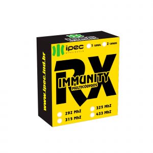 Receptor RX Multicódigos Mono Immunity Multicode 433MHz IPEC