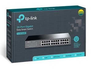 Switch 24 Portas TP-Link Easy Smart Gigabit TL-SG1024DE