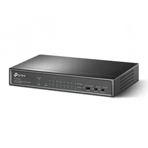 Switch 9 Portas Fast Ethernet c/ 8 Portas PoE+ TL-SF1009P TP-Link