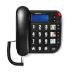 Telefone Com Fio Teclas Grandes e Identificador de Chamadas ToK Fácil ID Intelbras