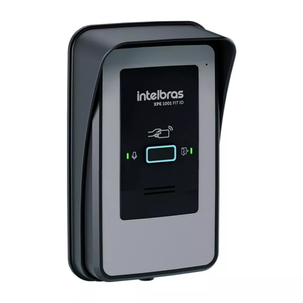 Terminal Dedicado Porteiro Eletrônico Com RFID Intelbras XPE 1001 FIT ID