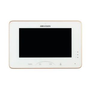 Unidade Interna Vídeo Porteiro IP Monitor 7" Touch Screen 8 Zonas DS-KH8300-T Hikvision