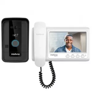Vídeo Porteiro Intelbras IVR 7 ID Acesso Via TAG e Display de 7" 