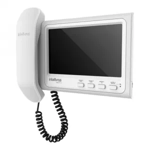 Vídeo Porteiro Intelbras IVR 7 ID Acesso Via TAG e Display de 7" 